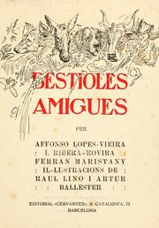 Cover of: Bestioles amiques per Affonso Lopes-Vieiva: I. Ribera- Rovira; Farran Maristany