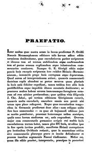 Cover of: P. Ovidii Nasonis Metamorphoseon libri XV. by Ovid