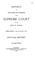 Cover of: Reports of Cases Argued and Determined in the Supreme Court of the State of ...