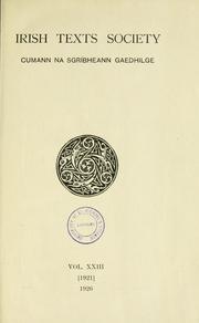 Cover of: A bhfuil aguinn dár chum Tadhg Dall Ó Huiginn (1550-1591) by Tadhg Dall Ó Huiginn