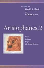 Cover of: Aristophanes, 2 by Aristophanes, R. H. Dillard