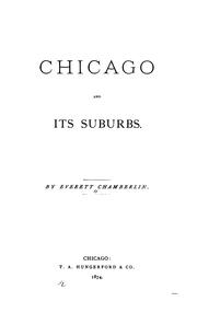 Cover of: Chicago and Its Suburbs