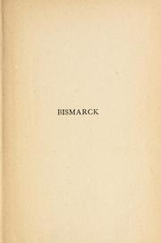 Cover of: Bismarck by G. Lacour-Gayet