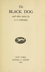 Cover of: black dog, and other stories.