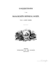 Cover of: Collections by Massachusetts Historical Society