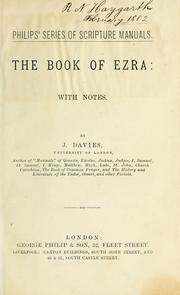 Cover of: The book of Ezra by Davies, James.