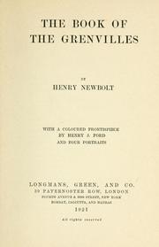 Cover of: The book of the Grenvilles by Sir Henry John Newbolt