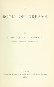 Cover of: book of dreams
