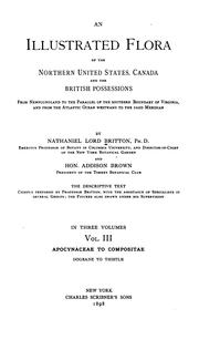 Cover of: An Illustrated Flora of the Northern United States, Canada and the British Possessions, Vol. II