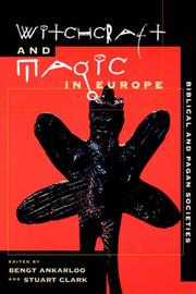 Cover of: Witchcraft and Magic in Europe, Volume 1 by 