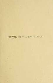 Cover of: Botany of the living plant