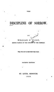 Cover of: The Discipline of Sorrow
