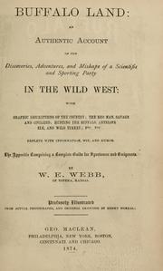 Cover of: Buffalo land by W. E. Webb