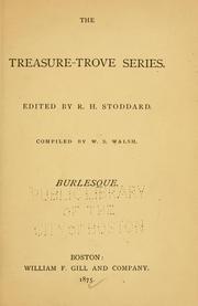 Cover of: Burlesque by Richard Henry Stoddard