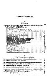 Cover of: Das höhere Schulwesen in Preussen: historisch-statistische Darstellung by Ludwig Adolf Wiese