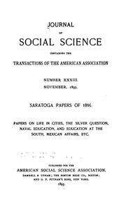 Cover of: Journal of Social Science