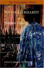 Cover of: Jennie Gerhardt (Pine Street Books) by Theodore Dreiser