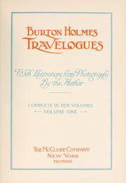 Cover of: Burton Holmes travelogues by Burton Holmes