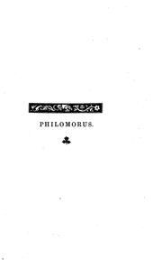 Cover of: Philomorus, a brief examination of the Latin poems of sir Thomas More [by J.H. Marsden].: Notes ...