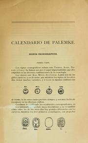 Calendario de Palemke by Alfredo Chavero