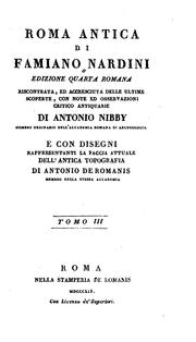 Cover of: Roma antica by Famiano Nardini , Antonio Nibby, Ottavio Falconieri , Flaminio Vacca