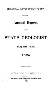 Annual Report of the State Geologist for ...