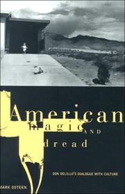 Cover of: American magic and dread: Don DeLillo's dialogue with culture