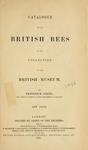 Catalogue of British Hymenoptera in the British Museum by British Museum (Natural History). Department of Zoology