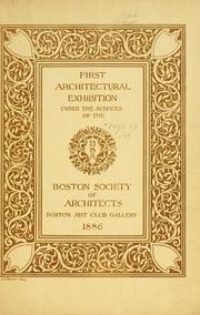 Cover of: Catalogue of the first exhibition