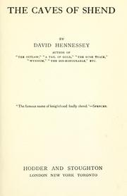 Cover of: The Caves of Shend by David Hennessey