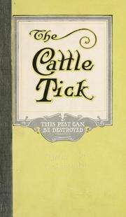 The cattle tick by International Harvester Company.