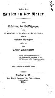 Cover of: Die beiden Grundprobleme der Ethik: Behandelt in zwei akademischen Preisschriften by Arthur Schopenhauer