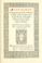 Cover of: Catalogve of original and early editions of some of the poetical and prose works of English writers from Langland to Wither