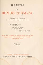 Cover of: The celibates. by Honoré de Balzac