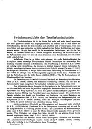 Cover of: Fortschritte der Teerfarbenfabrikation und Verwandter Industriezweige by Friedlander
