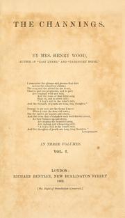 Cover of: The Channings. by Mrs. Henry Wood