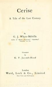 Cover of: Cerise by G. J. Whyte-Melville