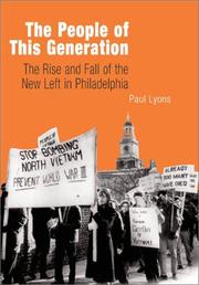 Cover of: The people of this generation by Lyons, Paul