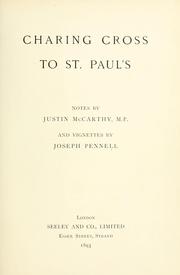 Cover of: Charing Cross to St. Paul's