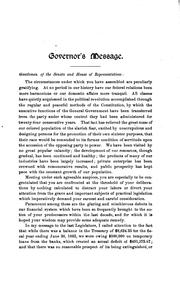 Message of ...[the] Governor of Kentucky to the General Assembly .. by Kentucky Governor