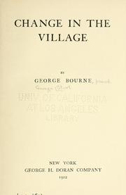 Cover of: Change in the village
