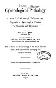 Cover of: Gynecological pathology