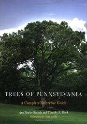 Cover of: Trees Of Pennsylvania: A Complete Reference Guide