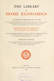 Cover of: Chemistry of the household by Margaret E. Dodd