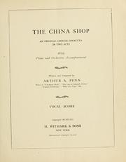 Cover of: The china shop by Arthur A. Penn