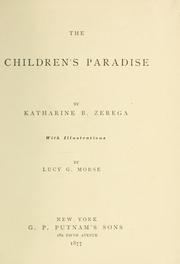 Cover of: The children's paradise. by Katherine Berry di Zéréga