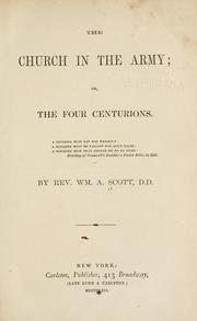 Cover of: The church in the army: or, The four centurions.