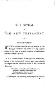 Cover of: In spirit and in truth, an essay on the ritual of the New Testament [by T.E. Bridgett].