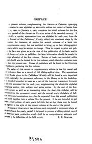 Cover of: The American Catalogue ... July 1, 1876-Dec. 31, 1910 by Frederick Leypoldt , Leypoldt Frederick , Lynds Eugene Jones , R. R. Bowker, Augusta Isabella Appleton