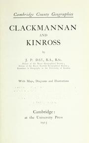 Cover of: Clackmannan and Kinross.